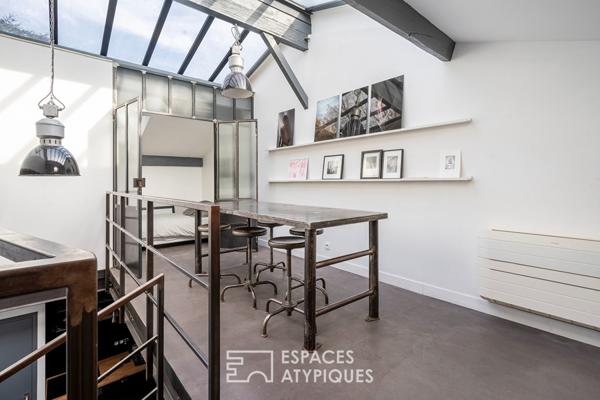 Loft en duplex au sein d’une ancienne résidence d’artistes