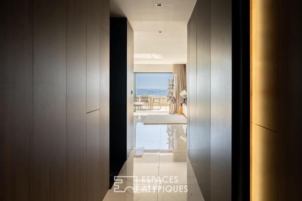 Appartement d’exception en première ligne, vue mer et toit-terrasse