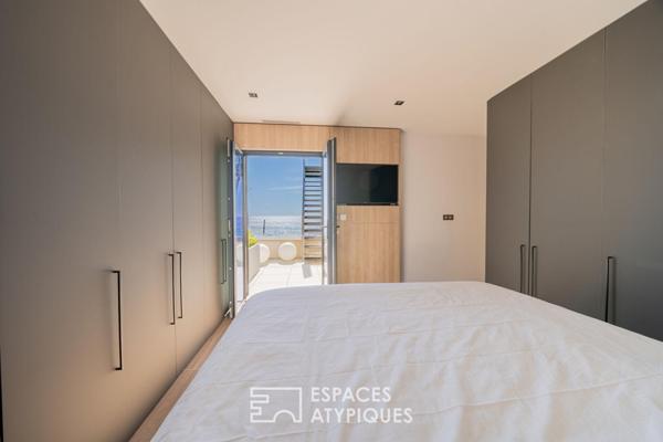 Appartement d’exception en première ligne, vue mer et toit-terrasse