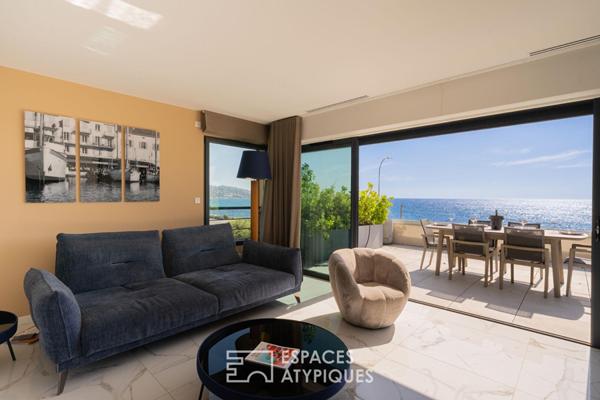 Appartement d’exception en première ligne, vue mer et toit-terrasse