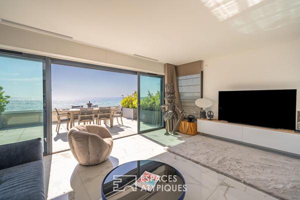 Appartement d’exception en première ligne, vue mer et toit-terrasse