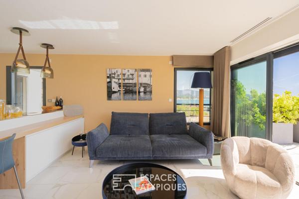 Appartement d’exception en première ligne, vue mer et toit-terrasse
