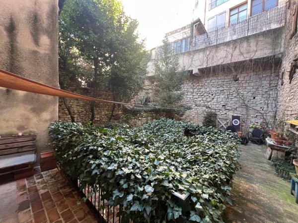 Vaste maison familiale avec jardin dans le centre