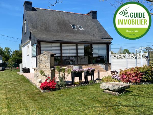 MAISON SUR SOUS-SOL SUR 1000M² DE TERRAIN DANS UN HAMEAU A GUIDEL