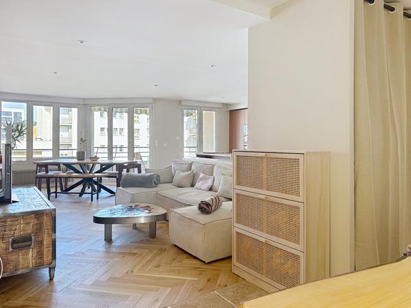 Lyon (69007) Appartement Type de 89,29 m2 ,T4 d'exception rénové avec prestations haut de gamme Lyon 7ème(Avenue Jean Jaur