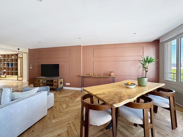 Lyon (69007) Appartement Type de 89,29 m2 ,T4 d'exception rénové avec prestations haut de gamme Lyon 7ème(Avenue Jean Jaur