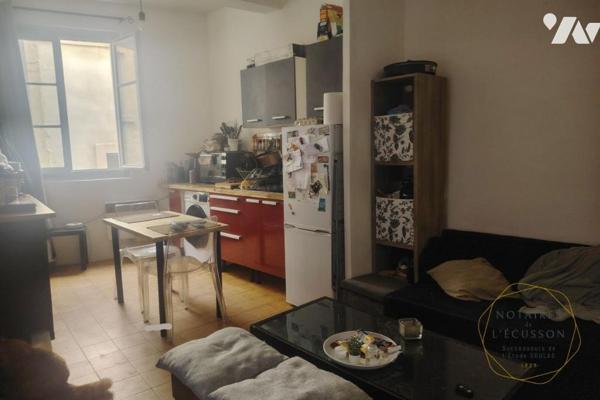 Immeuble de rapport de trois F2 et un local dans l'Écusson