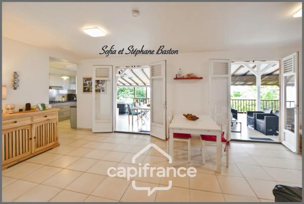 A vendre – Le Diamant - Villa P5 – 105m2 avec vue mer, spa et jardin tropical 826m2 – Martinique (972)