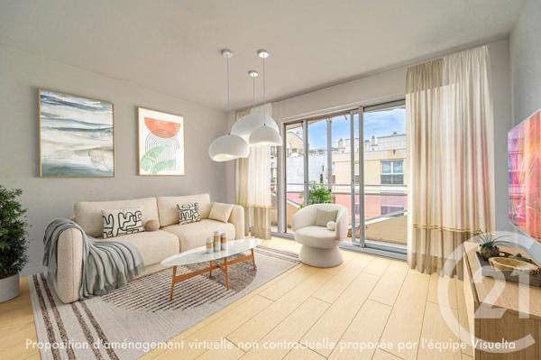 Appartement F1 à vendre  1 pièce - 23,83 m2 PARIS - 75015