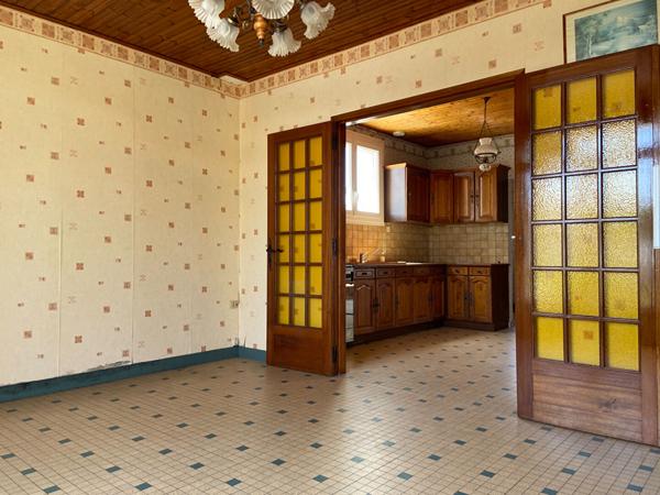 Maison coeur de Sion sur l'Océan 2 ch et garage à 400 m de la plage, du marché et des commerces