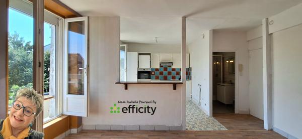 Appartement 2 pièces - 49 m² Exclusivité efficity