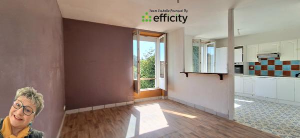 Appartement 2 pièces - 49 m² Exclusivité efficity