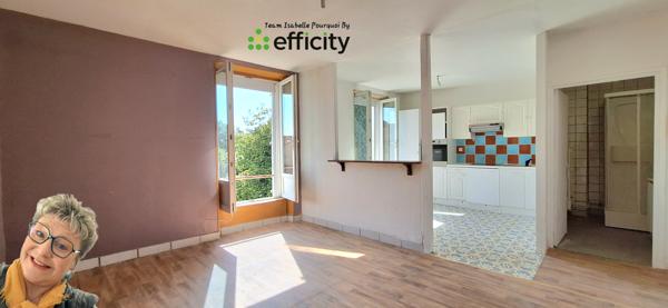 Appartement 2 pièces - 49 m² Exclusivité efficity