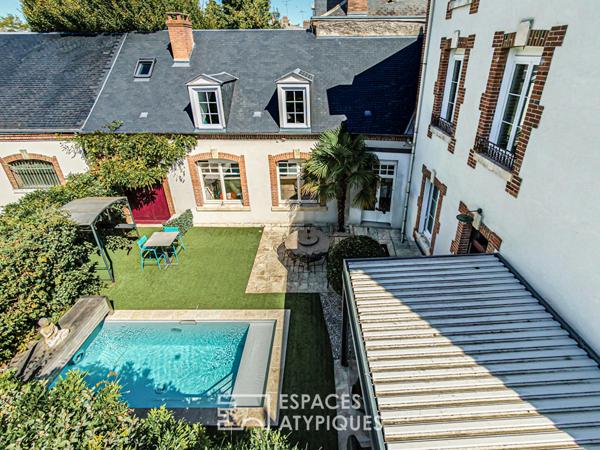 Maison bourgeoise rénovée secteur Saint Marceau