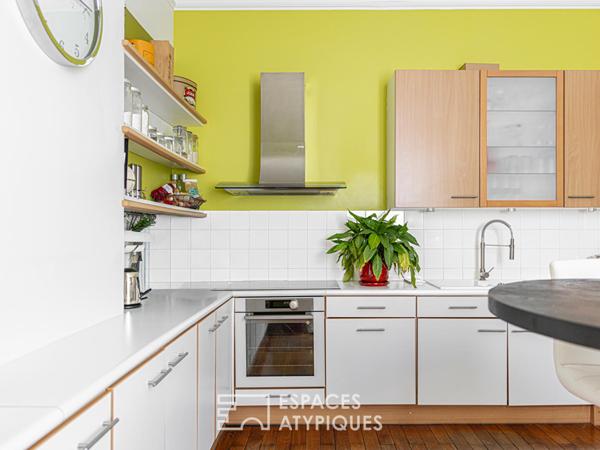Maison bourgeoise rénovée secteur Saint Marceau