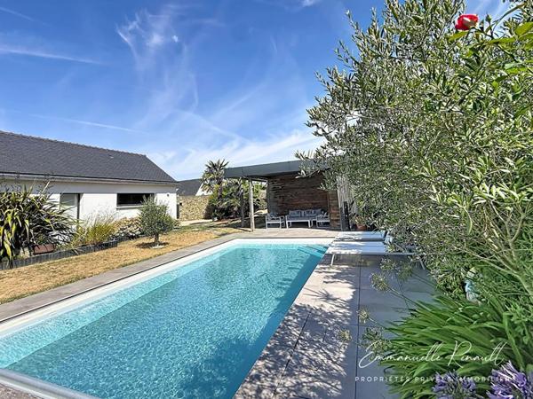 Sarzeau centre · Propriété de caractère, jardin clos et piscine