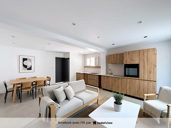 Appartement 2 pièces 46.59 m2 entièrement rénové  centre ville d''Aix-les-Bains avec cave