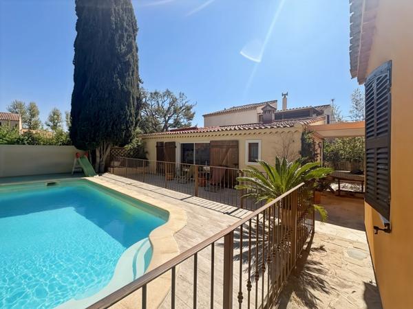 Propriété provençale de caractère avec piscine, dépendance et prestations haut de gamme Marseille 13e – Château-Gombert