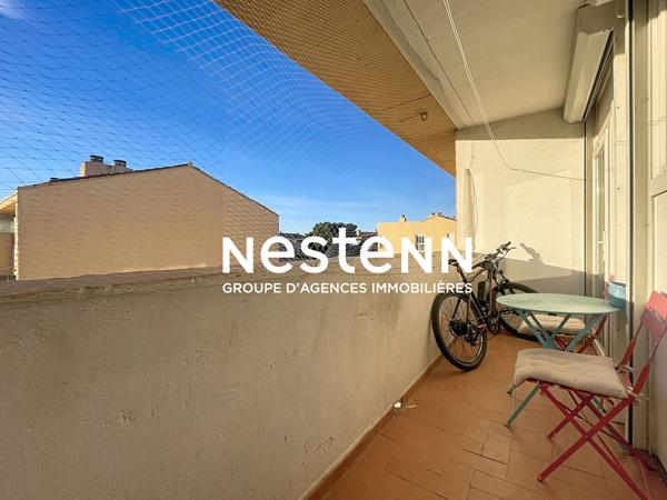 Perpignan - Saint-Assiscle Appartement T3 de 56.36m2 avec extérieur, résidence sécurisée