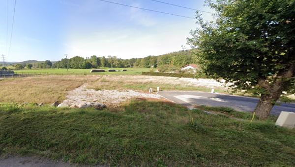 Terrain constructible de 618 m2