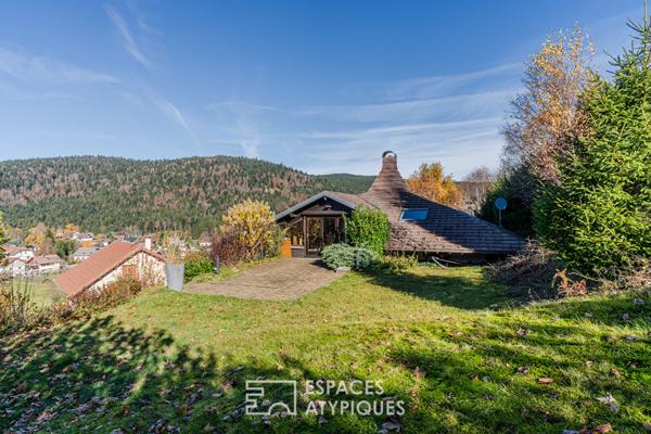 Chalet d’architecte à la vue dégagée