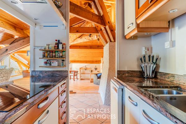 Chalet d’architecte à la vue dégagée