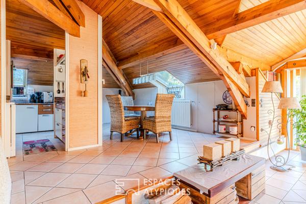 Chalet d’architecte à la vue dégagée