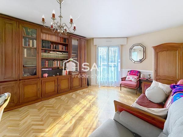 T3 de 75m2 avec balcon, cave et parking