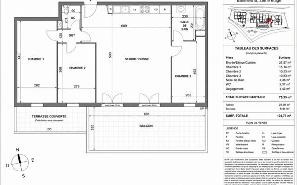 Appartement à vendre