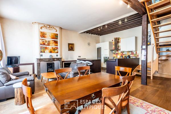 Appartement atypique en centre historique