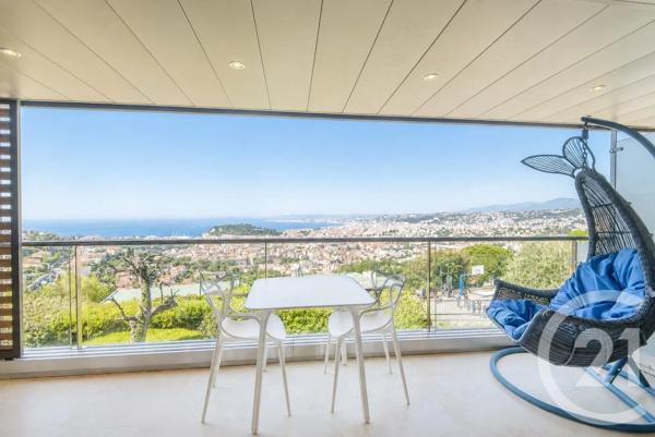 Appartement F3 à vendre  3 pièces - 63,42 m 2   VILLEFRANCHE SUR MER  - 06