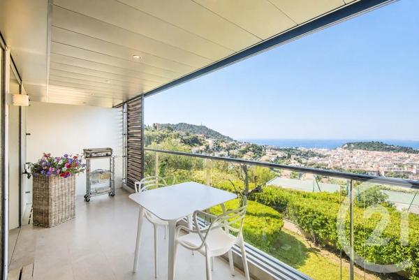 Appartement F3 à vendre  3 pièces - 63,42 m 2   VILLEFRANCHE SUR MER  - 06
