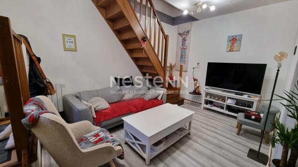 Immeuble Lanfains, 5 minutes de QUINTIN, local commercial et 2 appartements T4