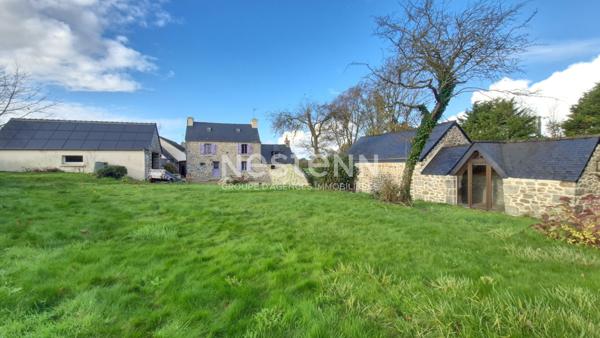Ploudaniel proximité Le Drennec - Maison type longère 180m² + annexe habitable 37m²