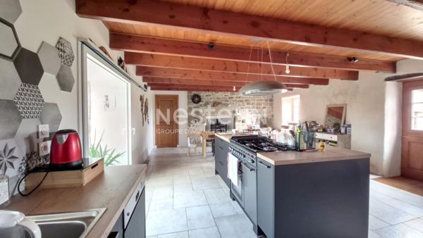 Ploudaniel proximité Le Drennec - Maison type longère 180m² + annexe habitable 37m²