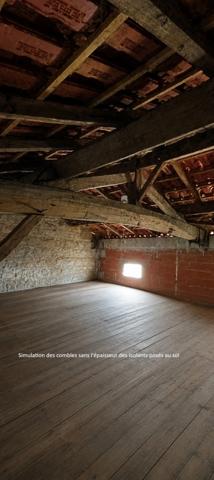 Maison de 116m2 et combles de 79m2