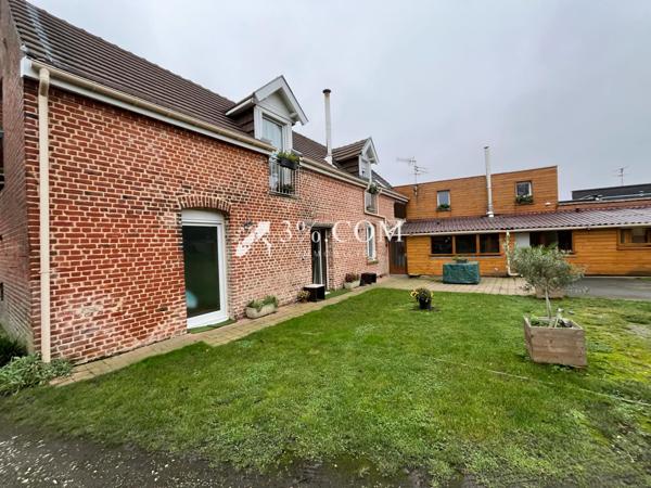 ENSEMBLE IMMOBILIER COMPOSE DE 2 MAISONS SEMI PLAIN PIED ET 2 TERRAINS CONSTRUCTIBLES Wahagnies (59261)