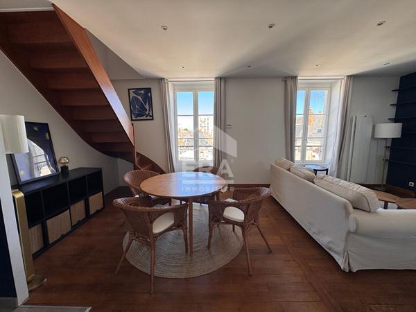 Duplex meublé - Orléans centre, secteur calme et proche de la gare