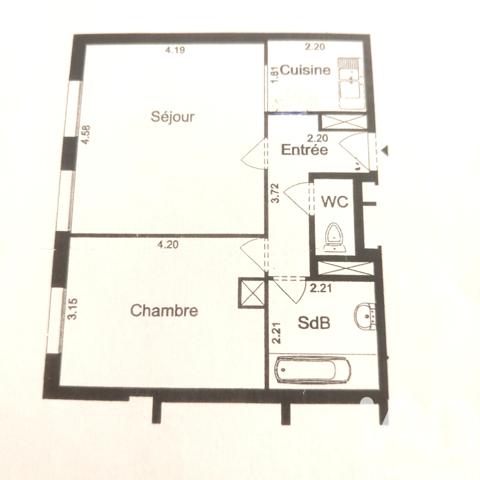 Appartement à vendre 2 pièces 50 m² Le Perreux-sur-Marne