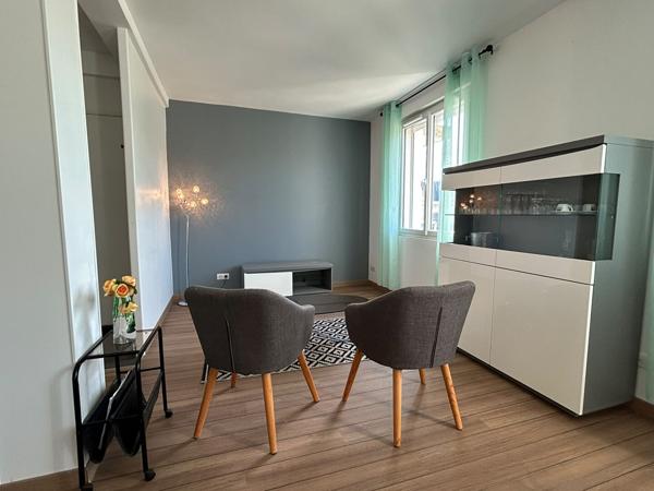 Appartement meublé T2 + balcon + garage La Rochelle La rochelle