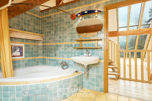 Charmant corps de ferme rénové à la campagne