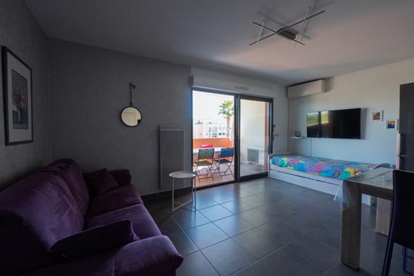 Appartement de type 2 de 46 m² avec terrasse de 18,69 m² à Sète