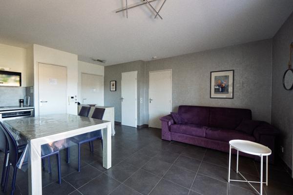 Appartement de type 2 de 46 m² avec terrasse de 18,69 m² à Sète
