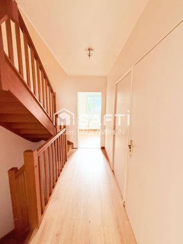 Maison 4 pièces avec jardin et ravalement récent