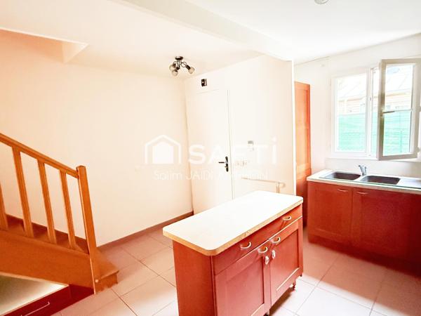 Maison 4 pièces avec jardin et ravalement récent