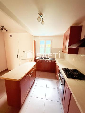 Maison 4 pièces avec jardin et ravalement récent