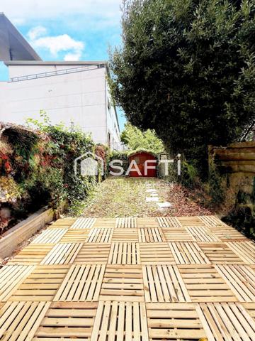 Maison 4 pièces avec jardin et ravalement récent