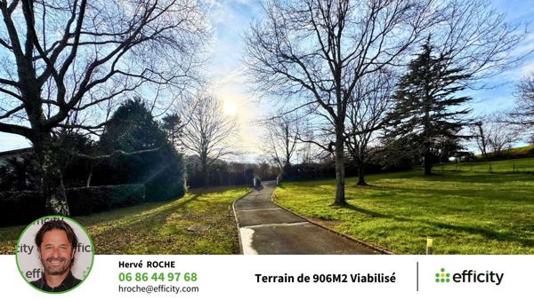 Terrain - 906 m²