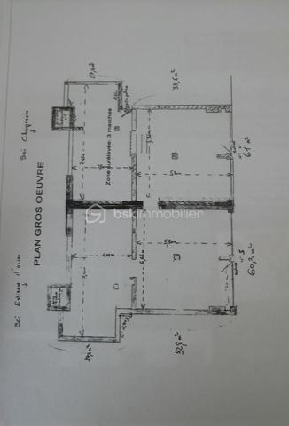 Local commercial de 60 m²