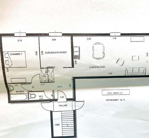 Appartement de 64 m²